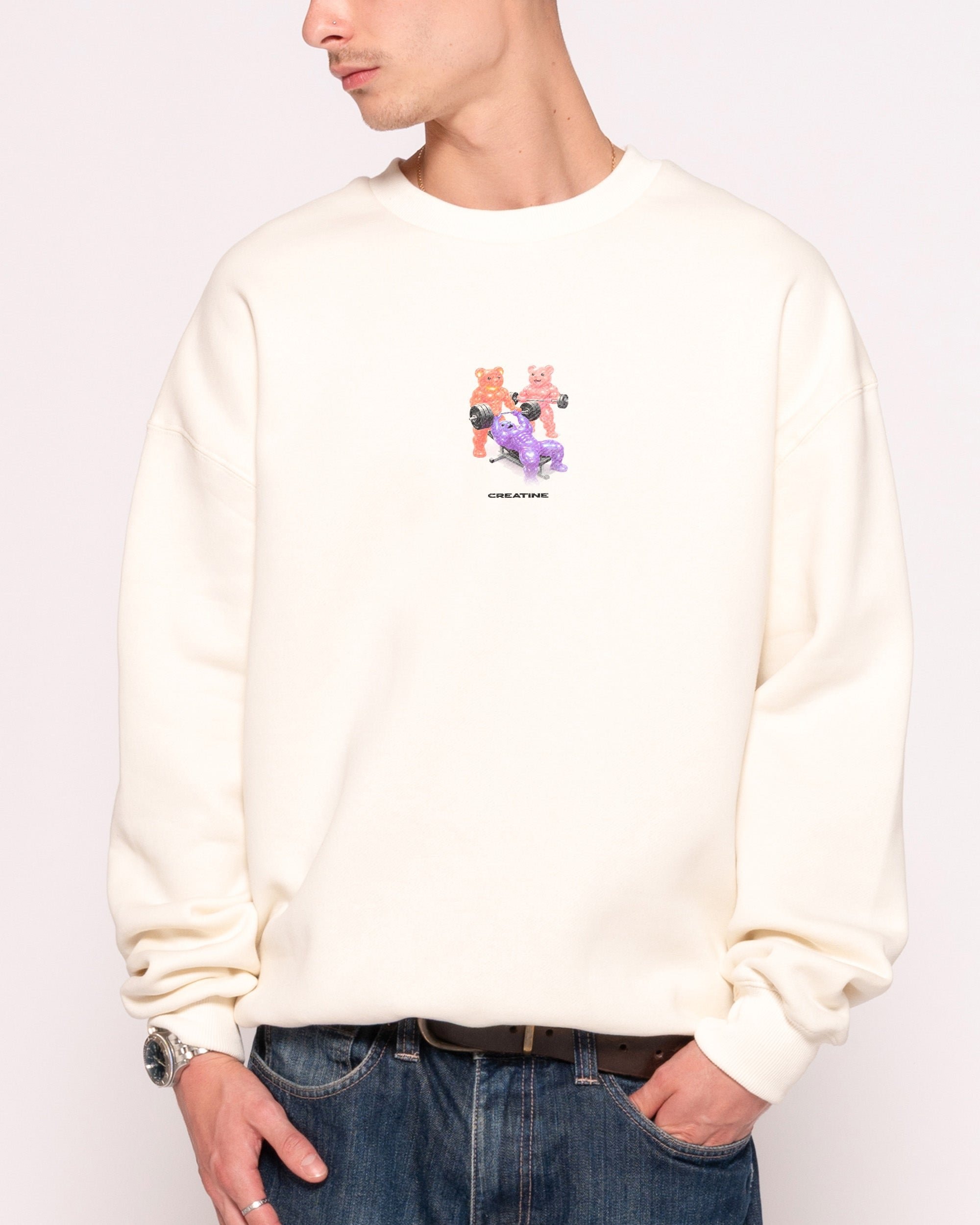 Creatine Gummies Unisex Graphic Sweatshirt - Threadheads 340gsm Cotton-Poly Blend