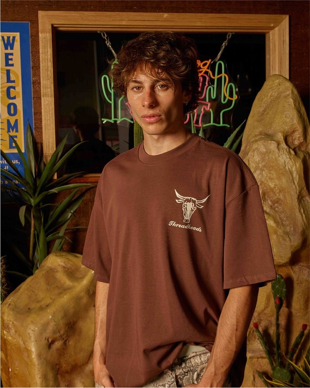 Born to Ride Oversized Graphic Tee - Unisex 90s Boxy Fit 100% Combed Cotton