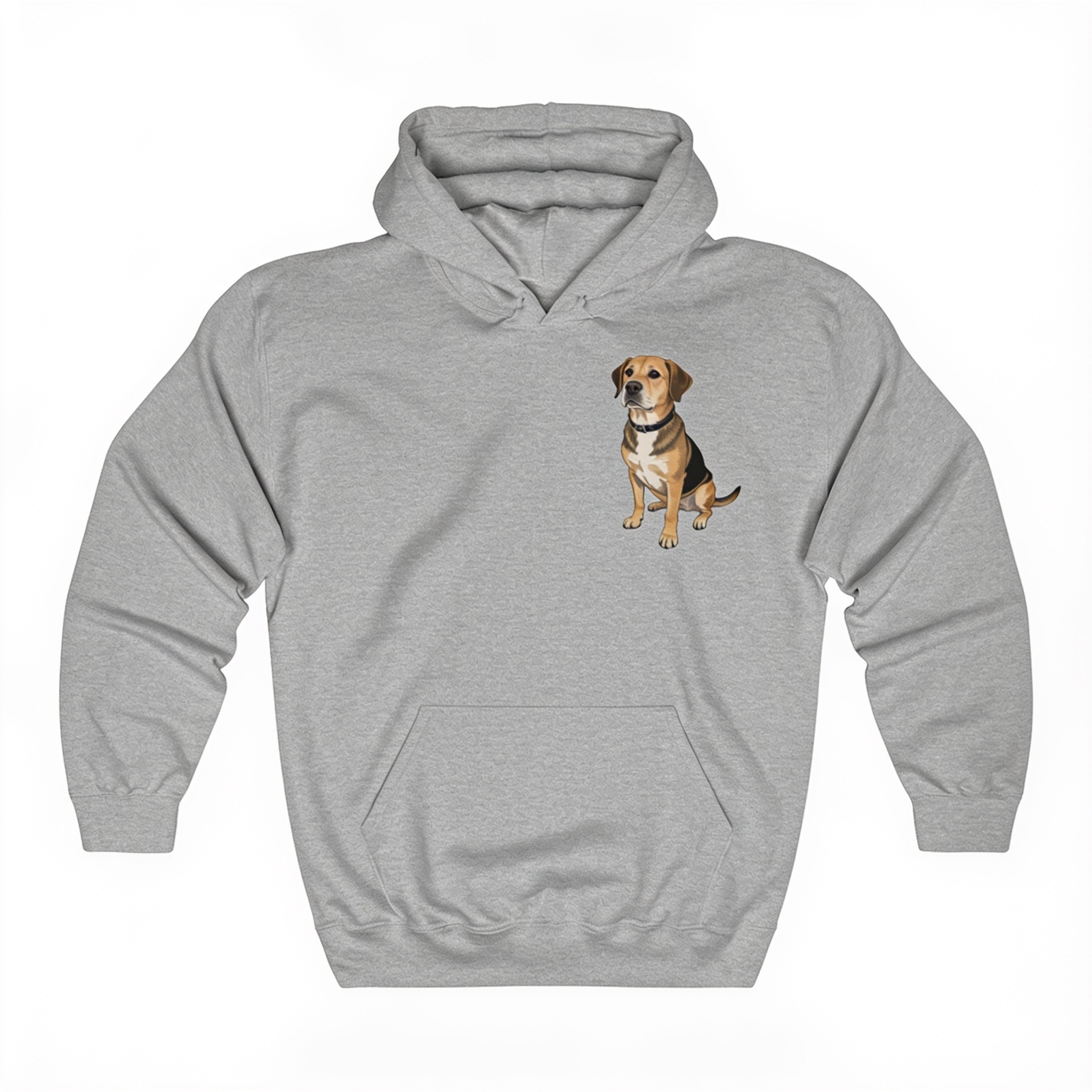 Dog Person Hoodie - Unisex Cotton Polyester Pullover with Kangaroo Pocket