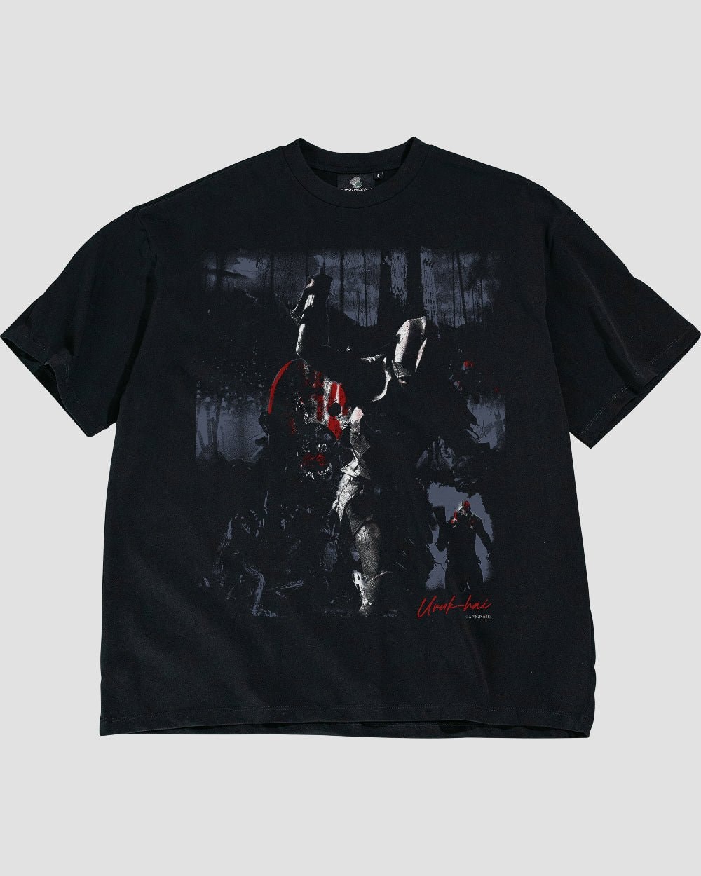 Uruk-hai Oversized Graphic Tee - Lord of the Rings Official Unisex 100% Combed Cotton