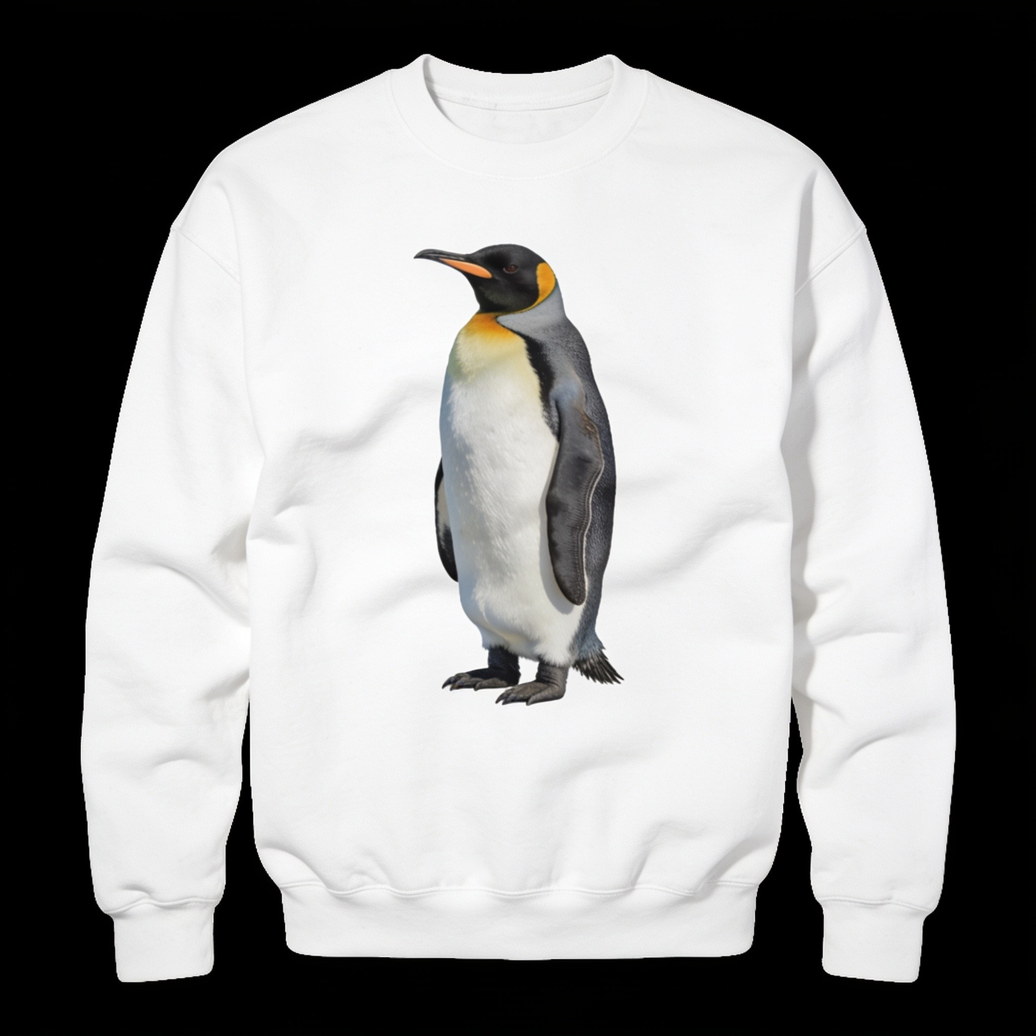 Nihilist Penguin Unisex Sweatshirt - Premium 340gsm Cotton-Polyester Blend