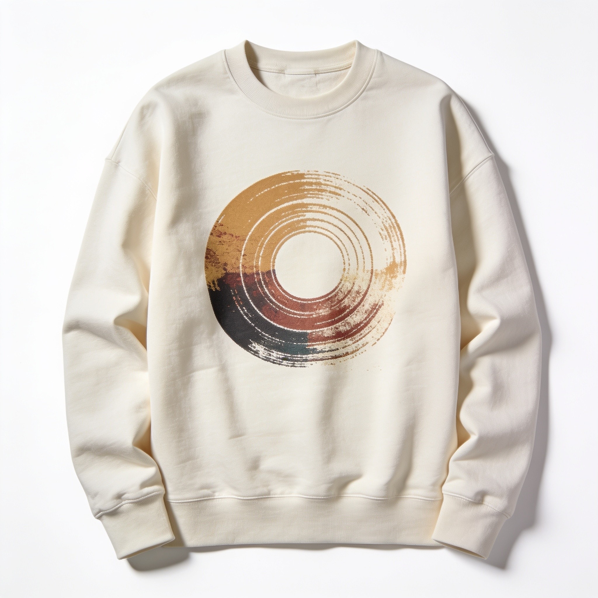 Time Never Changes Unisex Graphic Sweatshirt - Premium 340gsm Cotton-Poly Blend