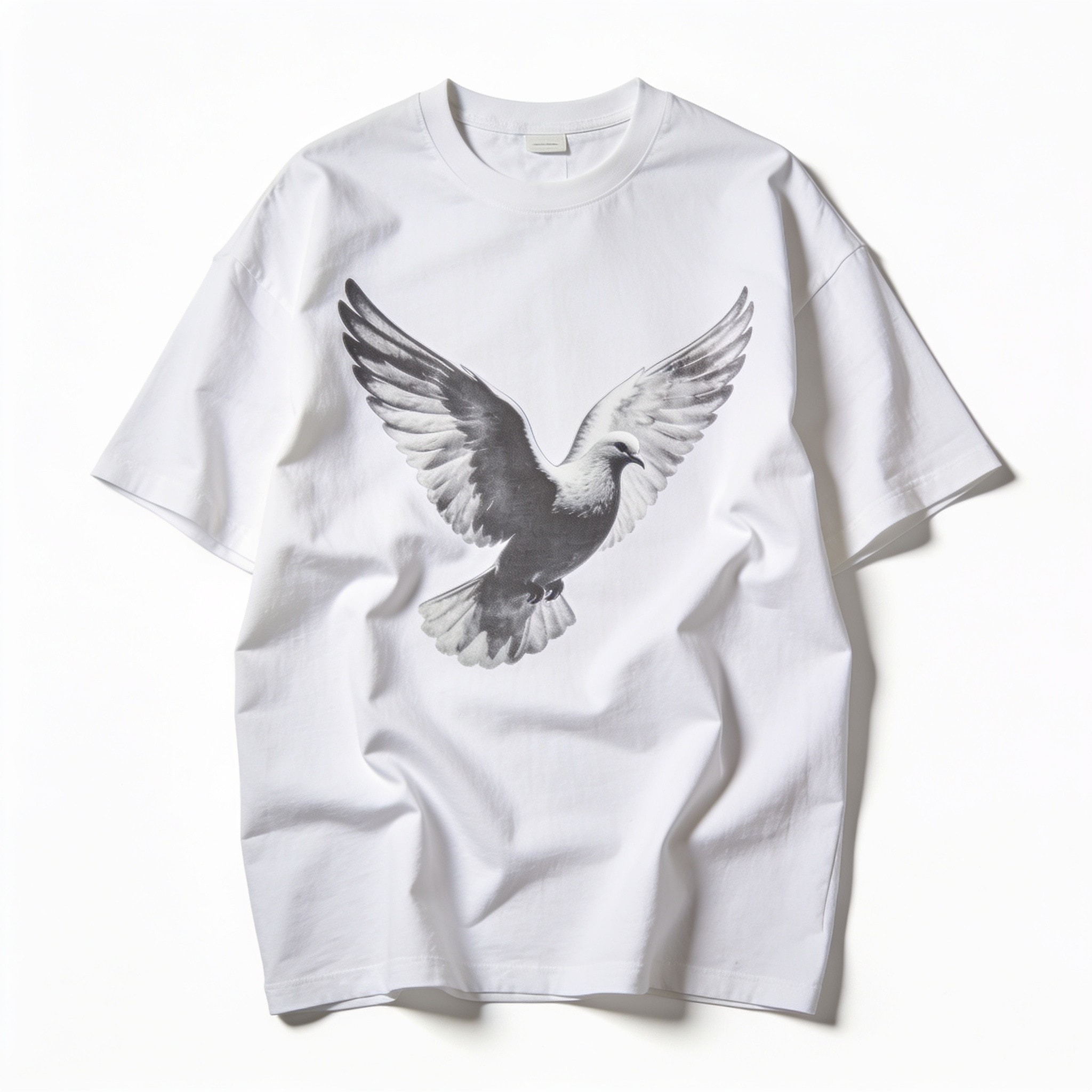 Accept Jesus Oversized Graphic T-Shirt Unisex 90s Boxy Fit 100% Combed Cotton