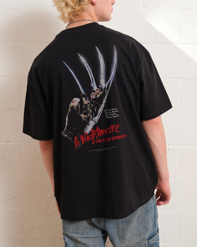Ready for Freddy Oversized T-Shirt - A Nightmare on Elm Street Unisex Graphic Tee