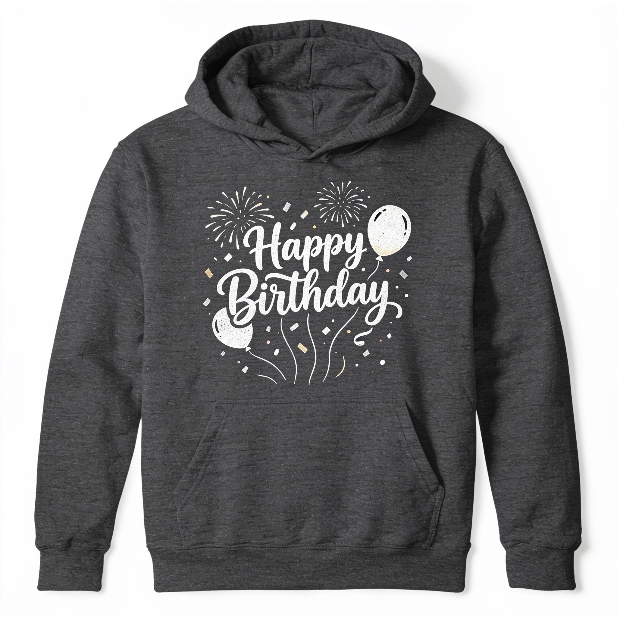 Party Like It's My Birthday Unisex Pullover Hoodie - Cotton Polyester Blend
