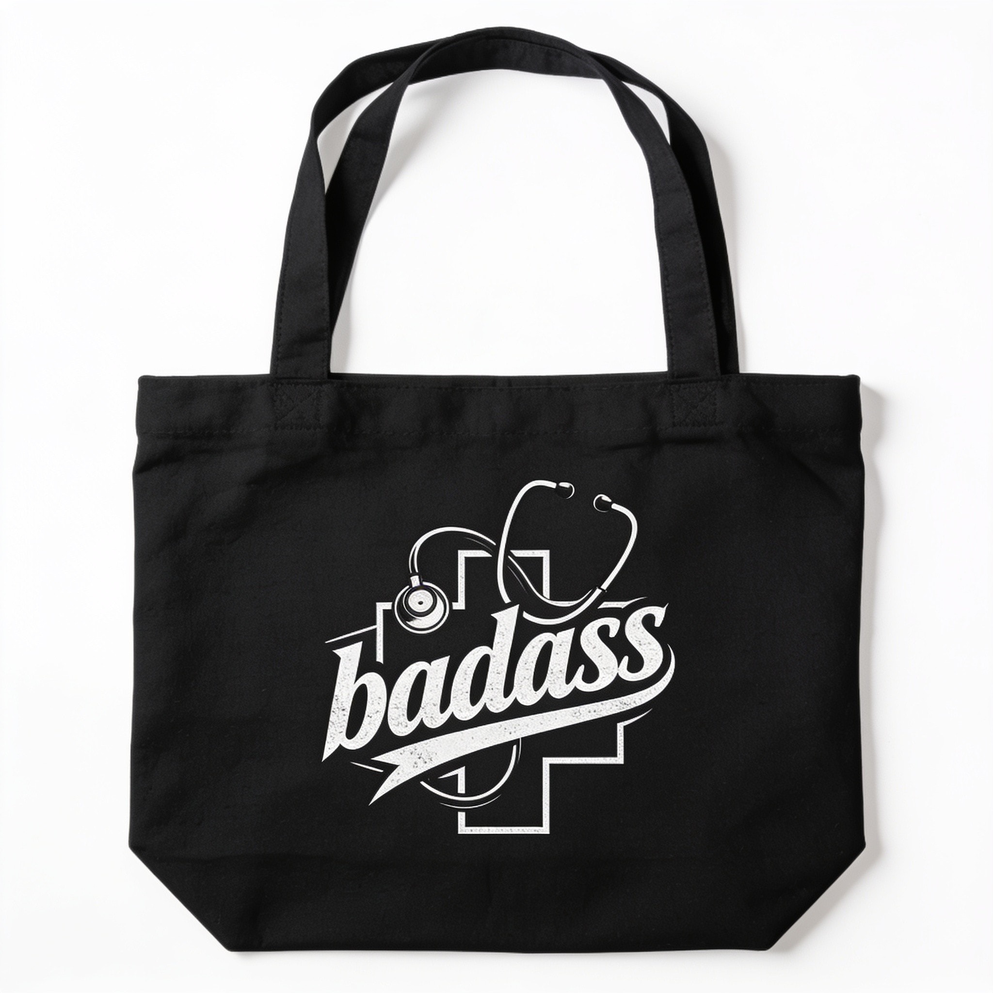 49% Veterinarian 51% Badass Cotton Tote Bag