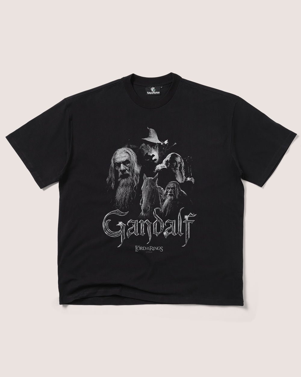Gandalf the Grey Oversized T-Shirt - Lord of the Rings Graphic Tee Unisex 100% Combed Cotton