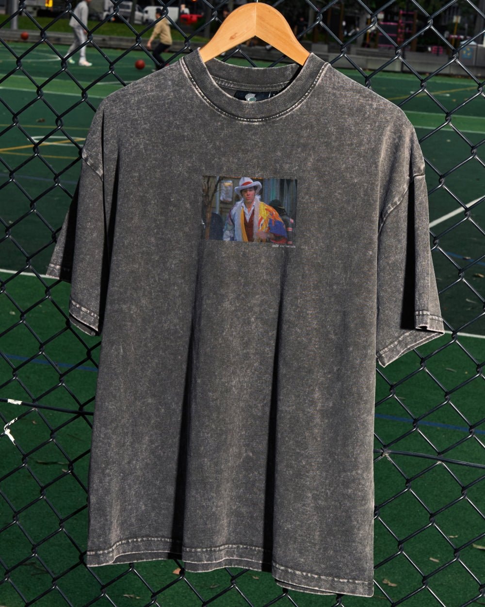 Sweet Maria Oversized Seinfeld Graphic Tee - Unisex 90s Boxy Fit 100% Combed Cotton
