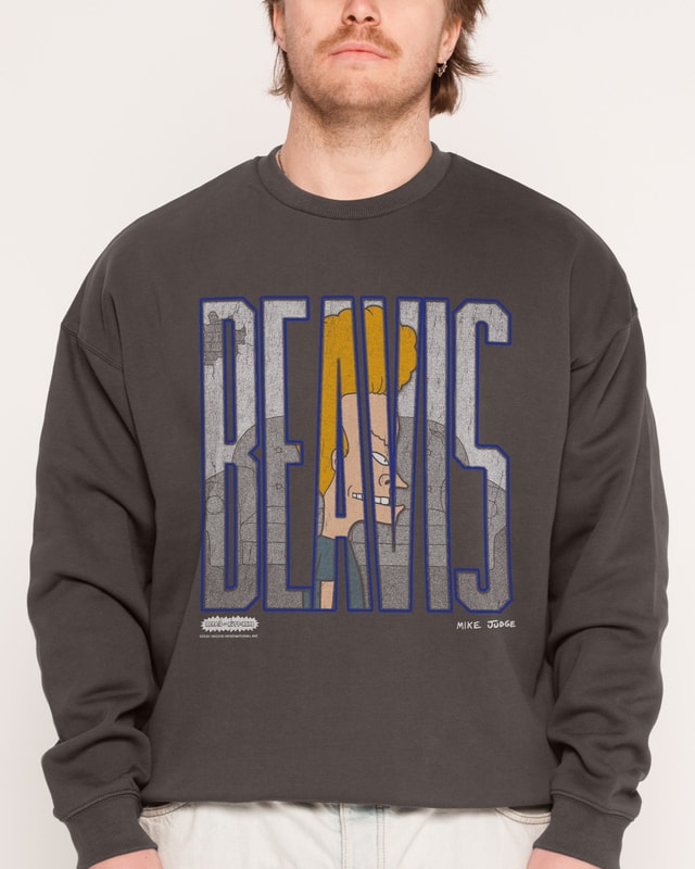 Beavis and Butt-Head Official Unisex Graphic Sweatshirt 340gsm Cotton-Poly Blend