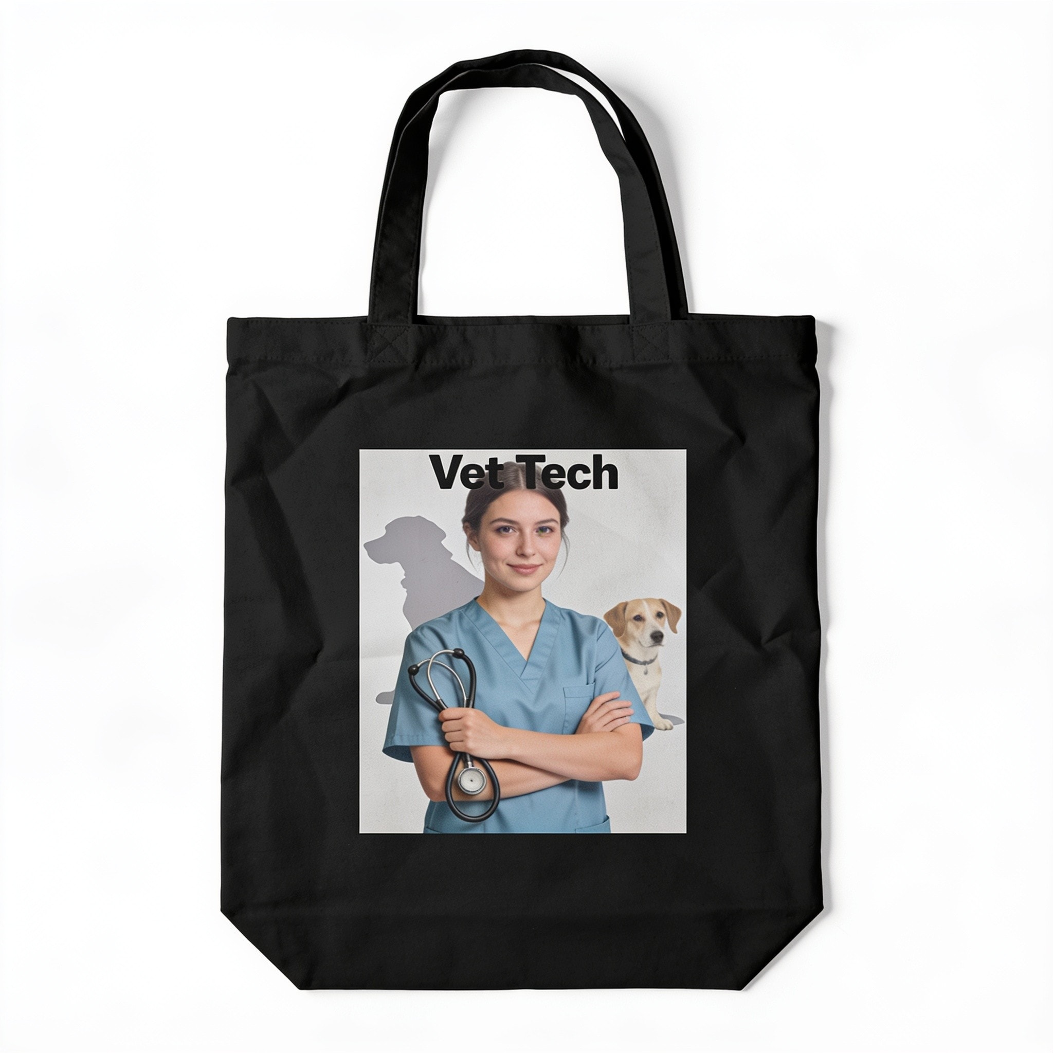 Vet Tech Cotton Tote Bag