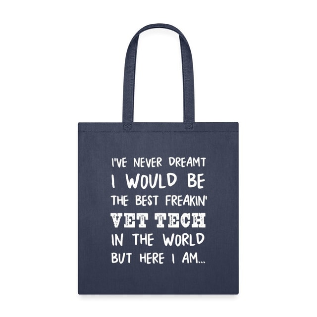 Vet Tech Cotton Tote Bag