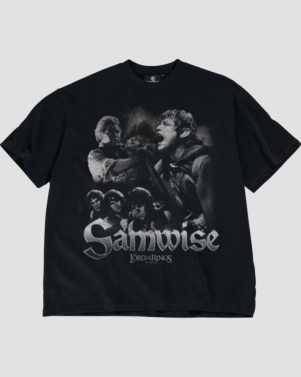 Samwise Oversized Graphic Tee - Lord of the Rings Collab, Heavyweight 100% Combed Cotton Unisex