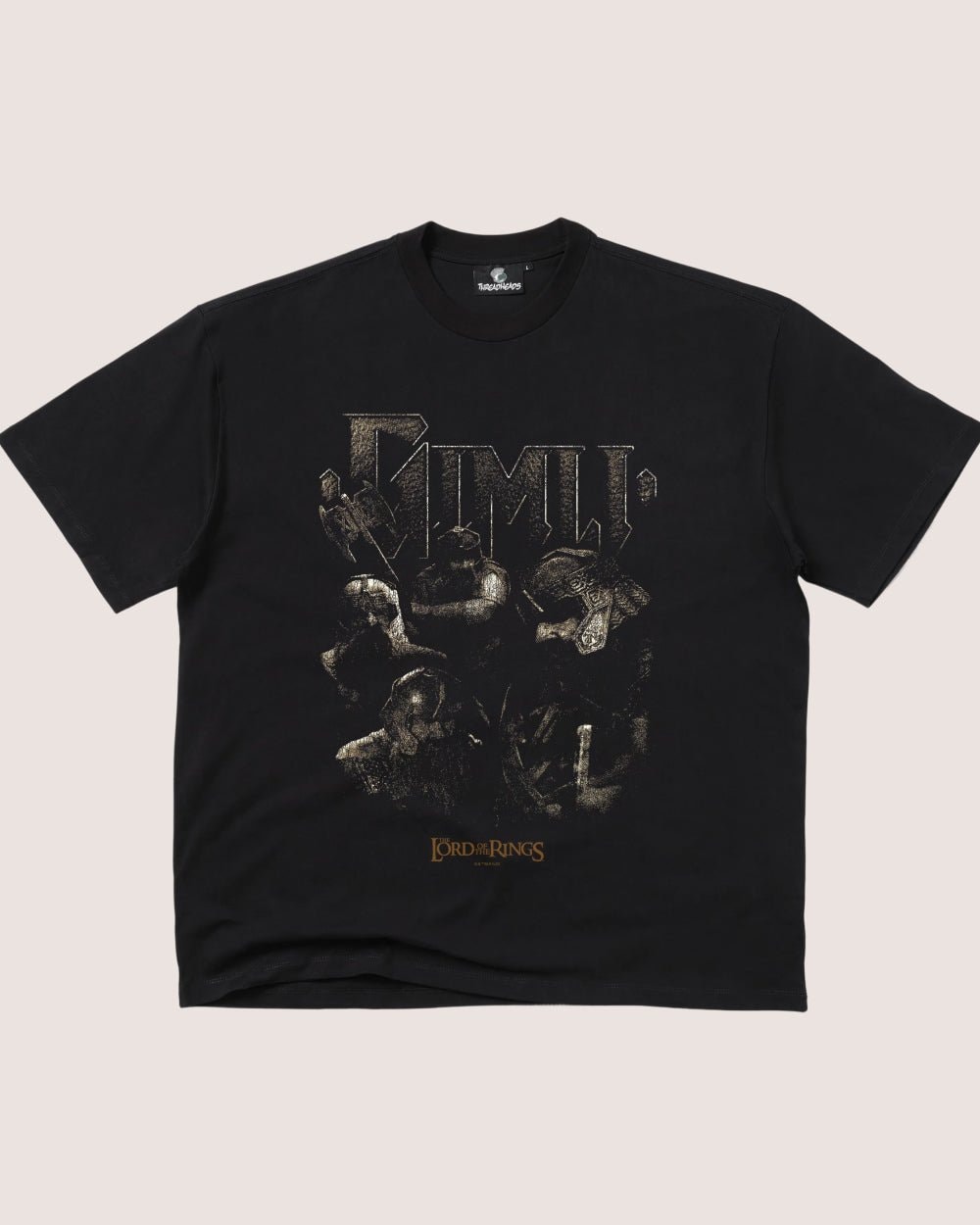 Gimli Oversized Graphic Tee - Lord of the Rings Official Collab Unisex 100% Combed Cotton