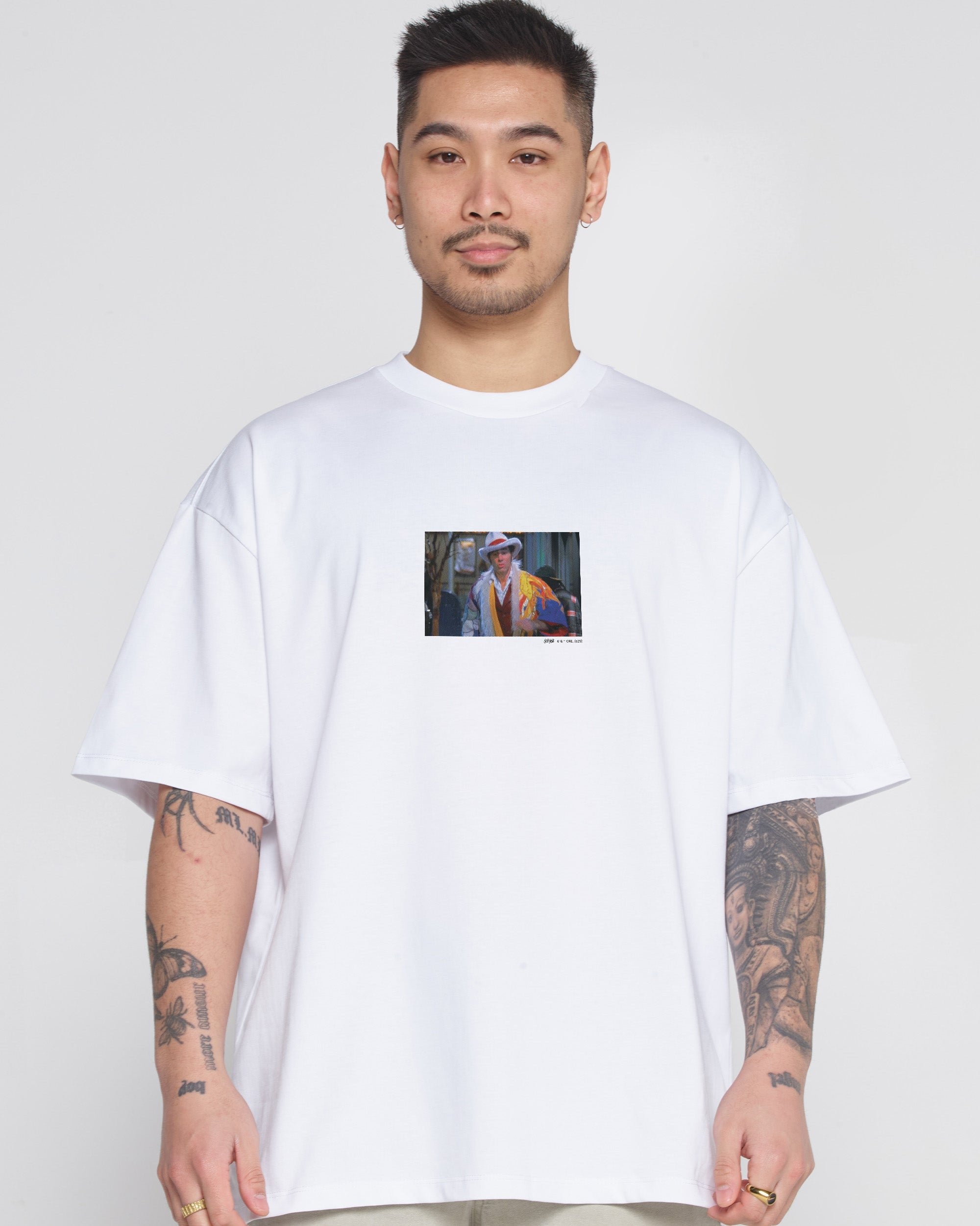 Sweet Maria Oversized Seinfeld Graphic Tee - Unisex 90s Boxy Fit 100% Combed Cotton
