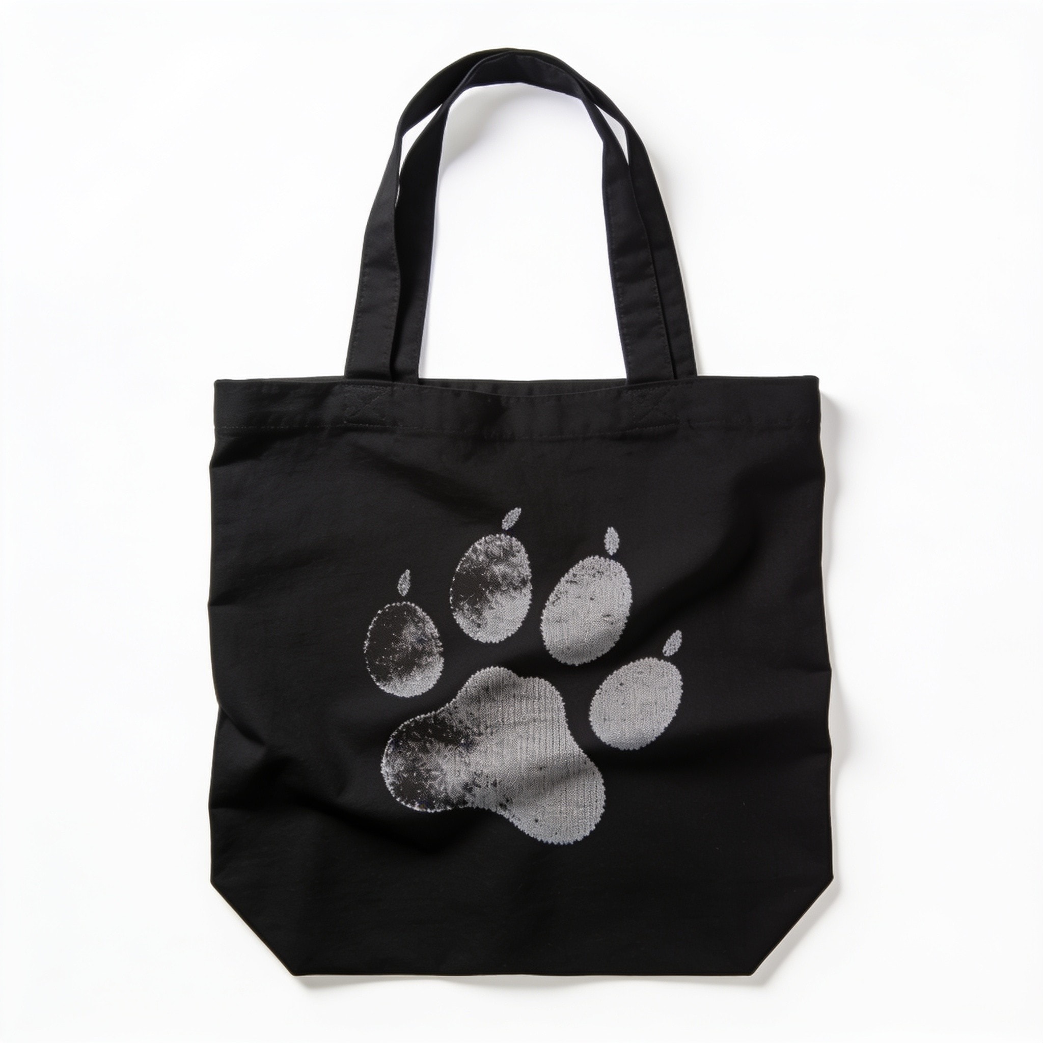 Every Patient Leaves a Pawprint on My Heart Eco-Friendly Cotton Tote Bag 10x15x20 One Size