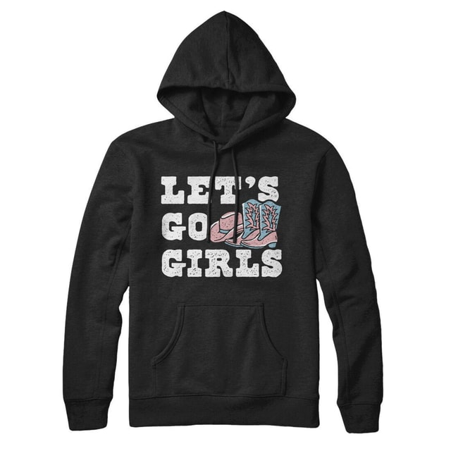 Lets Go Girls Unisex Pullover Hoodie - Cotton Polyester Blend with Kangaroo Pocket